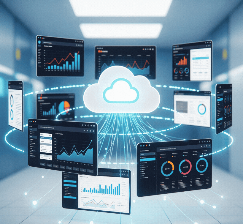 Cloud ERP illustration